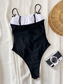 economico Costumi interi-Per donna Costumi da bagno Un pezzo Monokini Costume da bagno Schiena scoperta Fasciante in vita Vita alta Taglia piccola Festività Abbigliamento mare Tinta unica Rotonda Senza maniche Costumi da