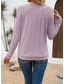 voordelige Vrouwen Werk Tops-Dames T-shirt Effen Modieus Modern Casual Lange mouw Strakke ronde hals Normale tops Dagelijks Weekend Blozend Roze Groen Khaki Herfst Winter