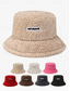 cheap Women&#039;s Hats-Women&#039;s Beige Sherpa Bucket Hat – Cozy Fleece Winter Hat for Casual Wear and Outdoor Activities