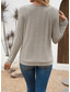 voordelige Vrouwen Werk Tops-Dames T-shirt Effen Modieus Modern Casual Lange mouw Strakke ronde hals Normale tops Dagelijks Weekend Blozend Roze Groen Khaki Herfst Winter