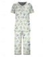 baratos Lingerie-Mulheres Loungewear Conjunto de Pijama Casual Conforto Gráfico Cintura elástica Camiseta Calça Casa Diário Manga Longa Gola Redonda Roxo Verde Cinzento Outono Inverno