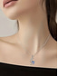 economico collane e ciondoli-collana cromata donna moda carina classica geometrica sirena adorabile collana geometrica per festa san valentino strada