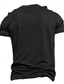 cheap Animal Print T shirts-Men&#039;s Cat T Shirt Short Sleeve T shirt 3D Print Crew Neck Shirt Exaggerated Designer Party Holiday Black Summer Spring Clothing Apparel S M L XL XXL XXXL