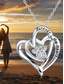 cheap Necklaces &amp; pendants-Necklace Chrome Women's Fashion Cute Classic Heart Lovely Heart Shape Necklace For Daily Valentine's Day