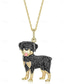 baratos Colares e Pendentes-Colar cromada Mulheres Moda Estilo bonito Clássico Animal Adorável Forma Geométrica Colar Para Diário