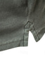 cheap Men's Elite Polo-Men's 100% Cotton Polo Work Business Turndown Short Sleeve Vacation Vintage Solid Color Buttons Summer Spring Dark Grey Lake blue Army Green Polo