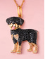 baratos Colares e Pendentes-Colar cromada Mulheres Moda Estilo bonito Clássico Animal Adorável Forma Geométrica Colar Para Diário