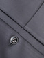 baratos Magro-Homens Social Calças Calças de Terno Bolsos Cintura elástica Perna reta Tecido Vestível Resistente a rugas Comprimento total Formal Casamento O negócio Elegante Moda Preto Vermelho