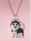 cheap Necklaces &amp; pendants-Necklace Chrome Women&#039;s Fashion Cute Classic Animal Lovely Heart Shape Necklace For Daily
