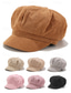levne Dámské klobouky-dámská manšestrová kšiltovka, vintage styl, měkká a pohodlná, dostupná ve více barvách, ideální pro běžné outfity, podzimní a zimní nošení