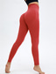 cheap Yoga Leggings &amp; Tights-Women's Yoga Pants Yoga Leggings Basic Butt Lift Tummy Control High Waist Pilates Gym Workout Workout Cropped Leggings Tights Solid Color Fashion Black Yellow Pink Spandex Fall Winter Sports