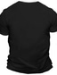 cheap Men&#039;s Graphic T Shirt-Men&#039;s Funny Hunting Deer T Shirt Tee Top 100% Cotton Short Sleeve Graphic Shirt Black Army Green Dark Blue Comfortable Tee Street Sports Outdoor Fashion Designer Clothing