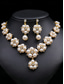 cheap Women&#039;s Necklace-Women&#039;s Faux Pearl and Rhinestone Jewelry Set – Elegant Necklace and Earrings for Weddings, Parties and Special Occasions