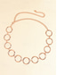abordables Ceinture pour femme-ceinture circulaire en chaîne dorée pour femme – bijoux tendance pour la plage, les fêtes et les tenues d'été