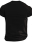 preiswerte T-Shirts mit Tiermuster-Herren Katze Lustig T Shirt Kurzarm T-Shirt 3D-Druck Rundhalsausschnitt Hemd Übertrieben Designer Party Festtage Schwarz Sommer Frühling Bekleidung S M L XL XXL XXXL