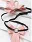 olcso Női sálak-elegáns bordó csokornyakkendő ékszer medállal – viktoriánus stílusú női kiegészítő hivatalos eseményekre, esküvőkre és cosplayre