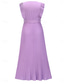 cheap Chiffon Dresses-Women&#039;s Maxi Dress Cocktail Dress Wedding Guest Dress Chiffon Dress Stylish Basic Casual Vacation Daily Regular Fit Plain Sleeveless V Neck White Purple Summer