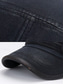 cheap Men's Hats-Men's Adjustable Casual Military-Style Cap with Button Detailing - Durable Cotton Fabric, Ideal for Outdoor, Everyday Wear and Casual Occasions