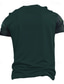 cheap Skull &amp; Bone-Men&#039;s Cool Skulls Flame T Shirt Short Sleeve T shirt 3D Print Crew Neck Shirt Exaggerated Designer Party Holiday Green Summer Spring Clothing Apparel S M L XL XXL XXXL