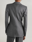 ieftine Costume de damă-Pentru femei Costume din 3 piese Oficial Invitat la nunta Seară Formală Elegant Simplu Manșon Lung Lungime Gleznă Vârful lapel Cu Un Nasture