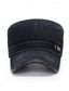 cheap Men's Hats-Men's Adjustable Casual Military-Style Cap with Button Detailing - Durable Cotton Fabric, Ideal for Outdoor, Everyday Wear and Casual Occasions