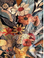 cheap Floral Tops-Women&#039;s Shirt Floral Casual Long Sleeve Shirt Collar Regular Tops Work Daily Buttons Print Blue Spring Fall Winter