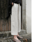 cheap Plain Cotton Linen Pant-Women&#039;s Cotton Linen Shorts Linen-Inspired Pants Cotton Linen Pants Fashion Streetwear Basic Ankle-Length Medium Waist Plain Pocket Drawstring Comfort Outdoor Micro-elastic Vacation Street Daily rice