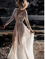 cheap Casual Wedding Dresses-Wedding Dresses Ball Gown V Neck Long Sleeve Chapel Train Satin Bridal Gowns With Pleats Ruched