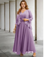cheap With Jacket-Two Piece A-Line Wedding Guest Dresses Elegant Dress Formal Tea Length Sleeveless V Neck Chiffon with Appliques free custom size