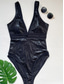cheap One-piece swimsuits-Women&#039;s Swimwear One Piece Monokini Swimsuit Backless Tummy Control High Waist Slim Vacation Beach Wear Solid Color V Neck Sleeveless Bathing Suits