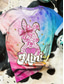 cheap Easter T Shirt-Easter Women&#039;s T Shirt Ombre Graphic Casual Short Sleeve Round Neck Regular Tops Daily Print Pink Summer