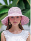 cheap Women's Hats-Women's Bohemian Crochet Sun Hat with 3D Floral Decoration - Foldable, Lightweight and Breathable, Perfect for Summer, Beach and Outdoor Activities