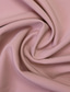 baratos Comprimento do chão-Vestido Mãe da Noiva Sereia  Trompete Vestido Elegante Gola Redonda Comprimento de Chão Chiffon Crepe Manga de 3/4 com Broche de Cristal