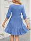 cheap Plain Dress-Women&#039;s Mini Dress T Shirt Dress Tee Dress A Line Dress Solid Color Athletic Dress Casual Vacation Casual Daily Regular Fit Floral Long Sleeve Crew Neck Black Wine Sky Blue Green Summer