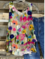 cheap Tank Tops &amp; Camis-Women&#039;s Camisole Tank Top Floral Casual Sleeveless V Neck Regular Tops Daily Buttons Print Pink Summer