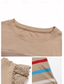 billige Tanks og camisole til kvinner-Dame Camisole Tank Top Stilren Casual Uten Ermer Rund Hals Vanlige Topper Daglige Volang Print Svart Hvit Khaki Grå Sommer