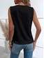 cheap Tank Tops &amp; Camis-Women&#039;s Camisole Tank Top Solid Color Stylish Casual Sleeveless V Neck Regular Tops Daily Lace Patchwork Black White Summer