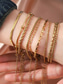 preiswerte Zubehör-Vintage-Stil Totem-Serie Modisch Personalisiert Stahl Armband Schmuck Gold / Golden 2 / Golden 3 Für Festtage
