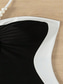 cheap One-piece swimsuits-Women&#039;s Swimwear One Piece Monokini Swimsuit Backless Tummy Control High Waist Slim Vacation Beach Wear Solid Color Halter Neck Sleeveless Bathing Suits