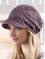 abordables Sombreros de mujer-Sombrero de sol de crochet para mujer con diseño de encaje | Sombrero liviano y elegante para el verano | Perfecto para actividades al aire libre y ropa informal