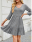 cheap Plain Dress-Women&#039;s Mini Dress T Shirt Dress Tee Dress A Line Dress Solid Color Athletic Dress Casual Vacation Casual Daily Regular Fit Floral Long Sleeve Crew Neck Black Wine Sky Blue Green Summer
