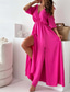 cheap Formal Dresses-Women&#039;s Long Dress Maxi Dress Casual Dress Swing Dress Summer Dress Fashion Outdoor Holiday Date Regular Fit Plain Sleeveless V Neck Black Pink Red Summer Spring