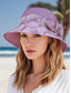 cheap Women's Hats-Elegant Floral Sun Hat for Women - Lightweight Breathable Wide Brim Bucket Hat with Rose Decoration, Breathable and UV Protection, Perfect for Beach, Travel and Summer Outdoor Activities