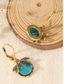 ieftine Cercel de damă-cercei intage dragonfly pentru femei – cercei boho placati cu aur cu margele de sticla albastra, bijuterii inspirate din natura pentru ocazii casual, de petrecere si cadou