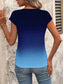 voordelige Damestanktops &amp; hemdjes-Dames Camisole Tank Top Ombre Bloem Motief Stijlvol Casual Mouwloos V-Hals Reguliere Tops Dagelijks Print Roze Blauw Zomer