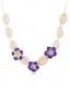 billige Halskjede for kvinner-håndlaget cowrie shell-kjede med plumeria-blomster – boho hawaiianske strandsmykker for kvinner, justerbar sommersurferchoker, tropisk ferie og festivaltilbehør