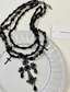 abordables Collares y colgantes-Mujer Collares Punk y gótico Calle Geometría Collares