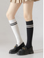 levne Dámské ponožky-dámské pruhované ponožky - čtyři velikosti - stylové a pohodlné, vhodné na golf a další outdoorové aktivity