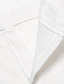 baratos Alargamento-Homens Calças Social Parte inferior do sino Calça larga Calças de Terno Paetês Patchwork Bolsos Tecido Conforto Macio Comprimento total Diário O negócio Festa de Casamento Moda Retro Vintage Branco