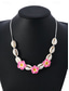 billige Halskjede for kvinner-håndlaget cowrie shell-kjede med plumeria-blomster – boho hawaiianske strandsmykker for kvinner, justerbar sommersurferchoker, tropisk ferie og festivaltilbehør